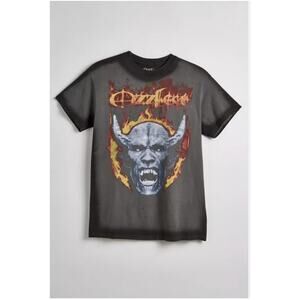 Urban Outfitters Ozzfest Washed Cotton Graphic Tee Shirt Large Ozzy